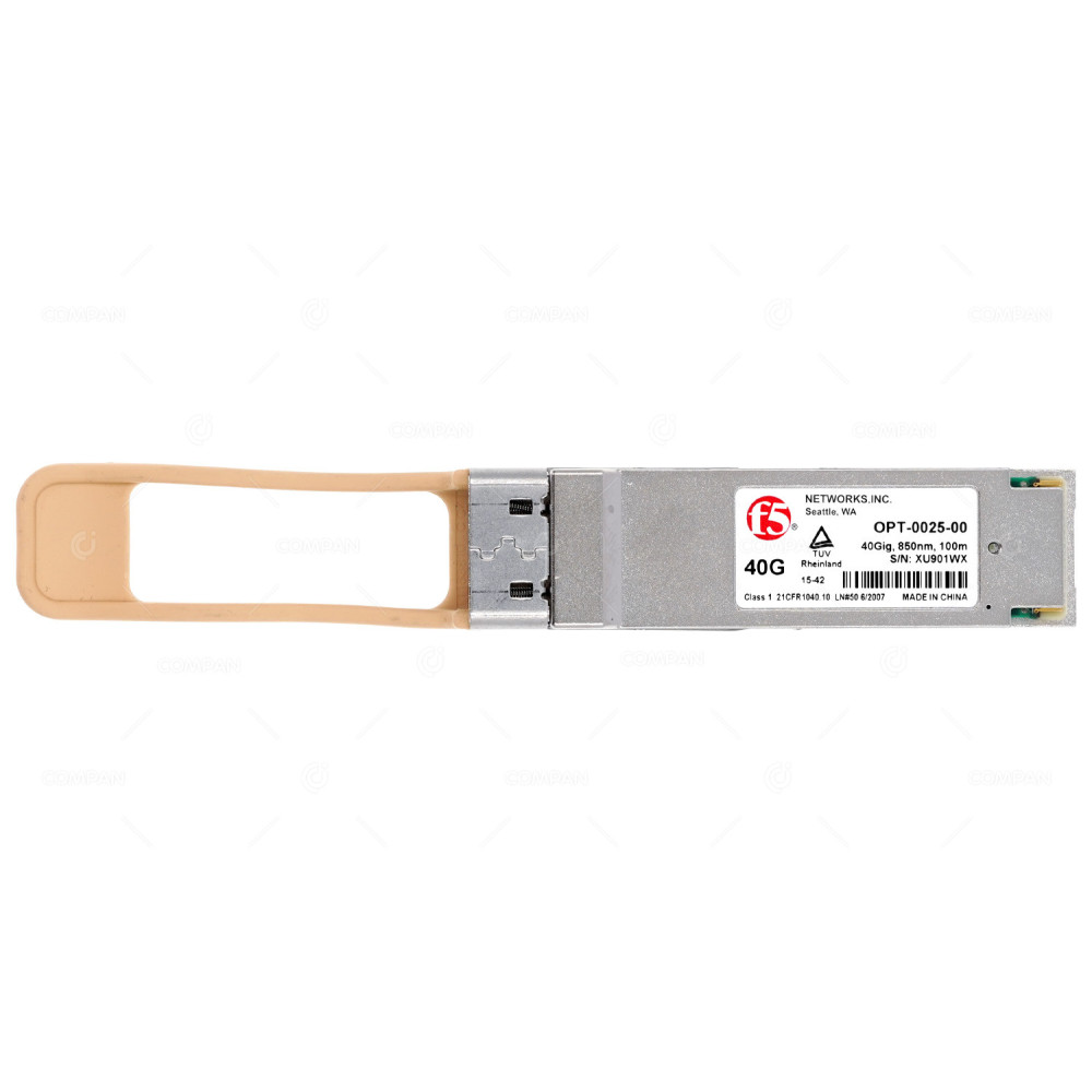 OPT-0025-00 F5 NETWORKS  40GBASE-SR4 QSFP+ DOM MTP/MPO-12 MMF OPTICAL TRANSCEIVER MODULE -
